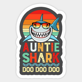 Auntie Shark. Sticker